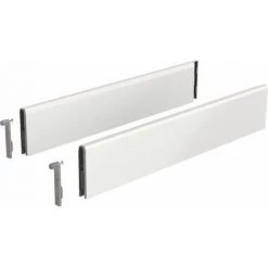 Set HETTICH ArciTech Topside Pour Tiroir 218/94 Ou 250/126 Mm - L.650 Mm - Blanc - 9122971