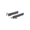 Set HETTICH ArciTech Pour Tiroir H.94 Mm - L.400 Mm - Anthracite - 9150487 -HETTICH Soldes 10607004 1