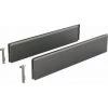 Set HETTICH ArciTech Topside Pour Tiroir 218/94 Ou 250/126 Mm - L.400 Mm - Anthracite - 9122950 -HETTICH Soldes 10607021 1