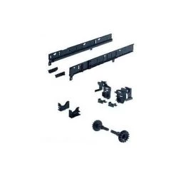 Stabilisateur Pour Cadre Dossier Suspendu - Décor : Noir - Matériau : Plastique - HETTICH