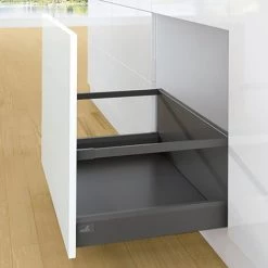 Tiroir Casserolier En Kit - Hauteur 94 (282 Mm Avec Bandeaux) - Décor : Anthracite - Longueur : 400 Mm - HETTICH - Version : Casserolier Avec Bandeaux 9 Tiroir Casserolier En Kit - Hauteur 94 (282 Mm Avec Bandeaux) - Décor : Anthracite - Longueur : 400 Mm - HETTICH - Version : Casserolier Avec Bandeaux -HETTICH Soldes 13483045 3