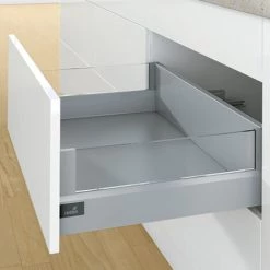 Kit Arcitech 94 Avec Designside Hauteur 186 - Décor : Blanc - Longueur : 500 Mm - HETTICH - Sens : Droit + Gauche