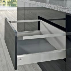 Kit Arcitech 94 Avec Bandeaux Hauteur 250 - Décor : Argent - Longueur : 450 Mm - HETTICH - Version : Casserolier Avec Bandeaux -HETTICH Soldes 13483900 5