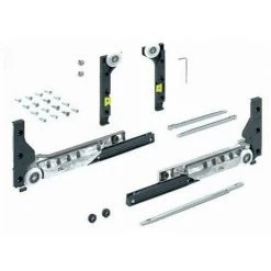 Ferrure Slideline M Avec Amortisseur - Charge : 10 Kg - HETTICH