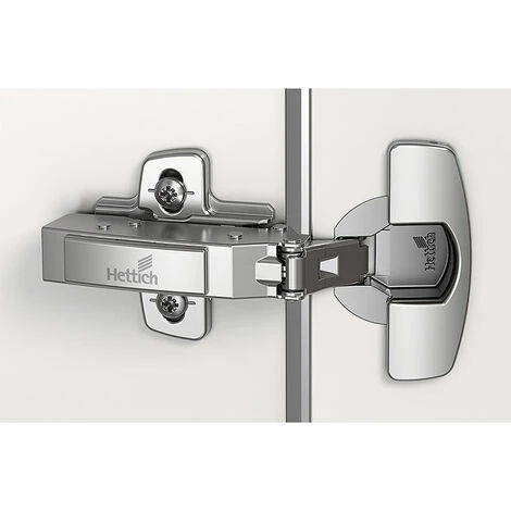 Charnière Sensys Porte Fine 8676 Sans Ressort Pour Push To Open - Coudure : 0 Mm - Montage : En Applique - HETTICH - Entraxe : 52 Mm 7 Charnière Sensys Porte Fine 8676 Sans Ressort Pour Push To Open - Coudure : 0 Mm - Montage : En Applique - HETTICH - Entraxe : 52 Mm – Image 5