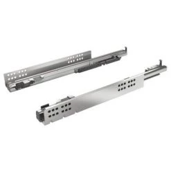 Coulisse Bois Quadro 4d V6 Silent System - Profondeur Intérieur De Caisson Mini : 313 Mm - Longueur : 300 Mm - HETTICH - Montage : Sous Tiroir
