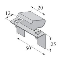Support De Façade HETTICH Planfrm - 79690