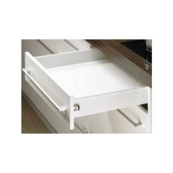 Paire Côté De Tiroir Blanc HETTICH MultiTech 86 X 550 Mm - Simple Paroi - 9127887