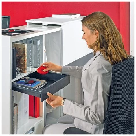 Tiroir Compact Smartray Plastique - Hauteur : 40 Mm - HETTICH - Profondeur : 354 Mm 5 Tiroir Compact Smartray Plastique - Hauteur : 40 Mm - HETTICH - Profondeur : 354 Mm – Image 3