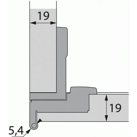 HETTICH Bras Articulé 270° Recouvrement 15mm Finition Nickelé - Selekta Pro 2000 3 HETTICH Bras Articulé 270° Recouvrement 15mm Finition Nickelé - Selekta Pro 2000
