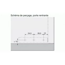 HETTICH Piston Push To Open A Aimant Long Gris - Gris Clair 9 HETTICH Piston Push To Open A Aimant Long Gris - Gris Clair -HETTICH Soldes 24739610 3