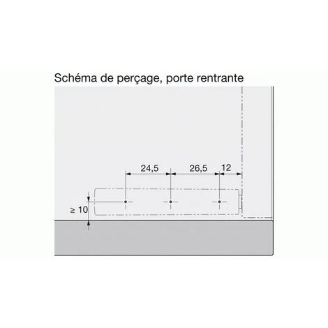HETTICH Piston Push To Open A Aimant Long Gris - Gris Clair 5 HETTICH Piston Push To Open A Aimant Long Gris - Gris Clair – Image 3