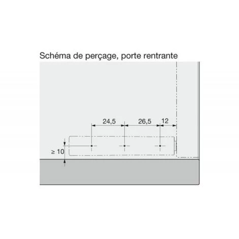HETTICH Piston Push To Open A Aimant Long Gris - Gris Clair 7 HETTICH Piston Push To Open A Aimant Long Gris - Gris Clair – Image 5