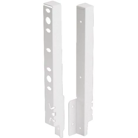 HETTICH Kit De Raccords De Paroi Arrière Droit / Gauche Hauteur 250 Mm Coloris Blanc Pour Paroi Arrière Bois Ou Alu 3 HETTICH Kit De Raccords De Paroi Arrière Droit / Gauche Hauteur 250 Mm Coloris Blanc Pour Paroi Arrière Bois Ou Alu