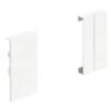 HETTICH Assembleur Raccord Tiroir A L'anglaise H70 Blanc Paire -HETTICH Soldes 24970847 1