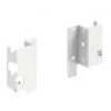 HETTICH Raccord Paroi Arrière Hauteur 54 Blanc Paire 1 HETTICH Raccord Paroi Arrière Hauteur 54 Blanc Paire -HETTICH Soldes 24971358 1