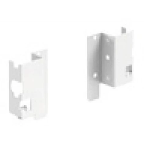 HETTICH Raccord Paroi Arrière Hauteur 54 Blanc Paire 3 HETTICH Raccord Paroi Arrière Hauteur 54 Blanc Paire