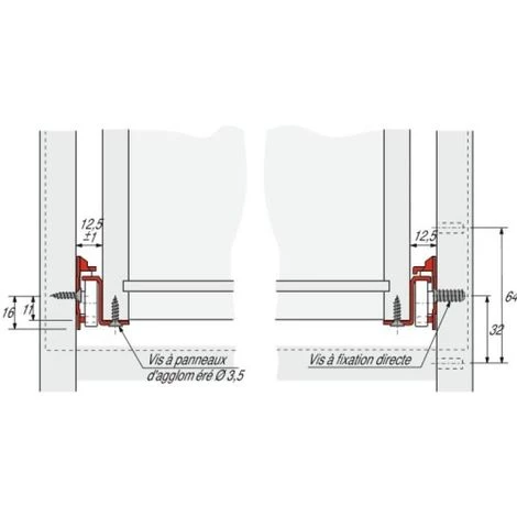 HETTICH COULISSE FR 402 BLC 500MM 5 HETTICH COULISSE FR 402 BLC 500MM – Image 3