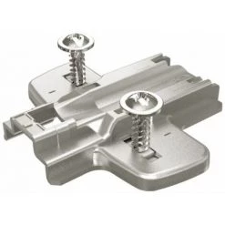 Embase Cruciforme à Visser Hettich Direct Avec Vis Disposées De Manière Asymétrique 8099 D3 Boite De 10