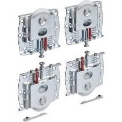Set De Montage Pour Porte Hettich SlideLine16 2pcs