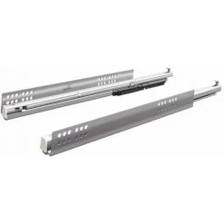 Coulisse Quadro V6 Silent System - Largeur D'encastrement : 12,5 Mm - Longueur : 470 Mm - HETTICH - Matériau : Acier