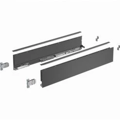 Profil Avantech You L.400 X H.101 Mm HETTICH Anthracite Set - 9255327