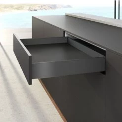 Profil Avantech You L.450 X H.101 Mm HETTICH Anthracite Set - 9255328 - Anthracite -HETTICH Soldes 32934034 2