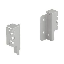 Raccord Arrière Gris G/D HETTICH Pour Panneau Bois Ht.94 Arcitech - 9150641