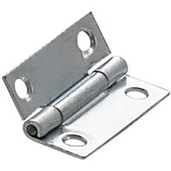 HETTICH Lot De 2 Charnières Universelles Acier Pour Meuble, L.25 X L.18 Mm