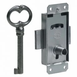 HETTICH Serrure De Meuble Fer En Applique HETTICH 15 Mm Réversible