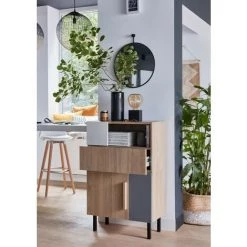 HETTICH Pied Meuble Carré HETTICH Fixe Acier époxy Noir -HETTICH Soldes 35174155 4