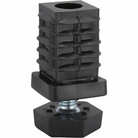 HETTICH Embout Carré à Enfoncer Plastique à Emboîter H.25 X L.25 Mm 3 HETTICH Embout Carré à Enfoncer Plastique à Emboîter H.25 X L.25 Mm