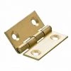 HETTICH Lot De 2 Charnières Universelles Laiton Pour Meuble, L.38 X L.32 Mm