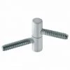 HETTICH Lot De 2 Fiches à Visser HETTICH, Acier Laqué, H.34 X L.10 Mm -HETTICH Soldes 35174491 1