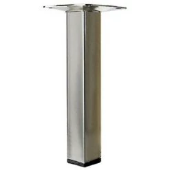 HETTICH Pied Meuble Carré HETTICH Fixe Acier Brossé Gris -HETTICH Soldes 35174781 2