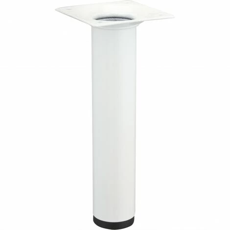 HETTICH Pied Meuble Cylindrique HETTICH Fixe Acier époxy Blanc 3 HETTICH Pied Meuble Cylindrique HETTICH Fixe Acier époxy Blanc