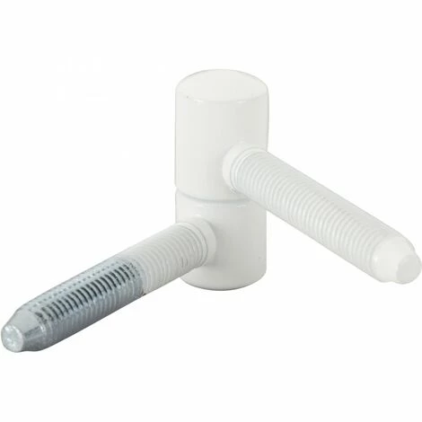 HETTICH Lot De 2 Fiches à Visser HETTICH, Acier Laqué, H.36 X L.15 Mm 3 HETTICH Lot De 2 Fiches à Visser HETTICH, Acier Laqué, H.36 X L.15 Mm