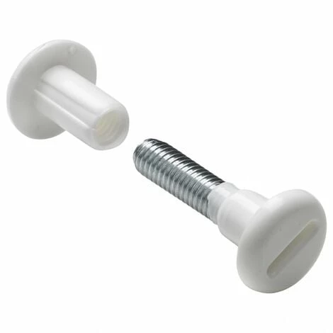 HETTICH Lot De 10 Vis D'assemblage Plastique Brut HETTICH, L.40 Mm 3 HETTICH Lot De 10 Vis D'assemblage Plastique Brut HETTICH, L.40 Mm