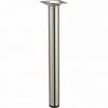 HETTICH Pied De Table Basse Cylindrique Fixe Acier Brossé Gris, 30 Cm -HETTICH Soldes 35176657 1