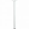 HETTICH Pied De Table Basse Carré Fixe Acier époxy Blanc, 40 Cm -HETTICH Soldes 35176658 1