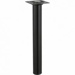 HETTICH Pied Table Basse Cylindrique HETTICH Fixe Acier époxy Noir