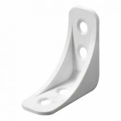 HETTICH Lot De 25 équerres D' Assemblage Plastique Brut HETTICH, L.40 Mm