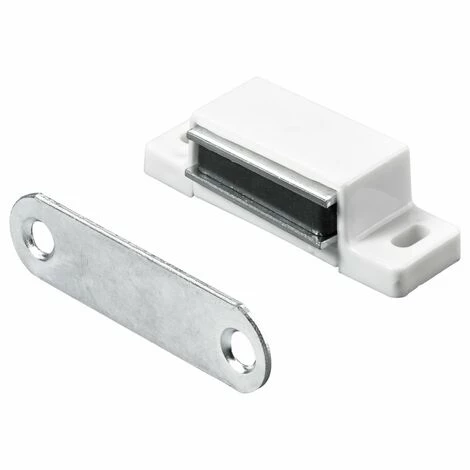 HETTICH Lot De 4 Loqueteaux Magnétiques Plastique HETTICH, L.14.5 X L.45.3 Mm 3 HETTICH Lot De 4 Loqueteaux Magnétiques Plastique HETTICH, L.14.5 X L.45.3 Mm