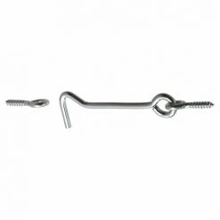 HETTICH Lot De 4 Crochets De Contrevent Acier HETTICH, L.76 X L.23 Mm