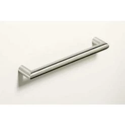 POIGNEE DE PORTE ACIER INOXYDABLE BROSSE PERCAGE 128MM NARONA Hettich