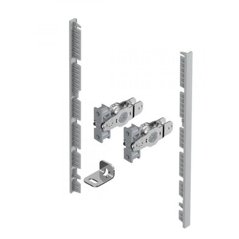 HETTICH Kit De Raccord Pour Façade De Tiroirs Intérieur à Langlaise AvanTech YOU Hauteur 139 Mm Anthracite - Anthracite 4 HETTICH Kit De Raccord Pour Façade De Tiroirs Intérieur à Langlaise AvanTech YOU Hauteur 139 Mm Anthracite - Anthracite – Image 2