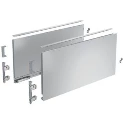 HETTICH Kits Profils Côtés AvanTech YOU Tiroir Casserolier Hauteur 251 Mm Longueur 650 Mm Argent - Argent -HETTICH Soldes 57029128 2