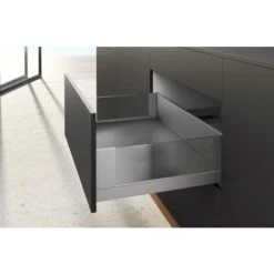 HETTICH Kits Profils Côtés AvanTech YOU Tiroir Casserolier Inlay Hauteur 187 Mm Pronfondeur 550 Mm Argent - Argent -HETTICH Soldes 57029160 2