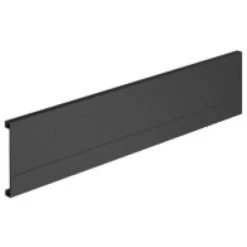 HETTICH Bandeau Façade Aluminium 2000mm Hauteur 70 Anthracite - Anthracite