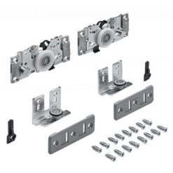 HETTICH Kit De Garniture Pour Porte Superposée épaisseur 22mm Avec Porte Avant Droite Ou Gauche Topline L
